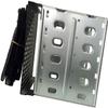 5-Bay 3.5inch SATA Hard Disk HDD Internal Enclosure Case in 3x 5.25inch Drive Bay Chassis Cages Designed with 12cm Fan Bay Space view 3