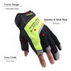 HANDLANDY Framer Work Gloves Open-Finger Carpenters Gloves, Fingerless Gaming Gloves for Tactical Shooting, Airsoft, Hunting, Police Work and Hiking M view 2