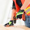 HANDLANDY Framer Work Gloves Open-Finger Carpenters Gloves, Fingerless Gaming Gloves for Tactical Shooting, Airsoft, Hunting, Police Work and Hiking M view 4