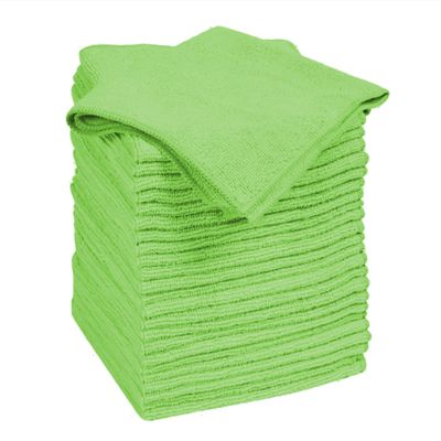 FEDOLOY Microfiber Cleaning Cloth 14 X 14 inch, All-Purpose Towel/Wiper for Multi-Purpose Indoor/Outdoor Cleaning/Dusting/Polishing on Kitchen/Bathroom/Auto Surfaces
