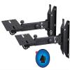 1Pair Professional Tilting Rotating Surround Holder Speaker Bracket Wall Mount Holder with Metal Plate view 1