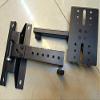 1Pair Professional Tilting Rotating Surround Holder Speaker Bracket Wall Mount Holder with Metal Plate view 3