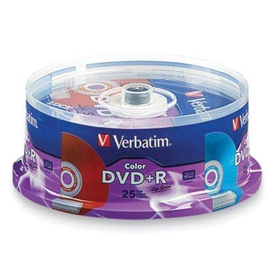 VER1980956 - DISC,DVD+R,LS,16X,25PK