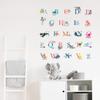 DECOWALL A-Z Ocean Alphabet Kids Wall Stickers Wall Decals Peel and Stick Removable Wall Stickers for Kids Nursery Bedroom Living Room Decor (DS4-8040) view 3