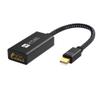 IVANKY 4K Active Mini DisplayPort to HDMI Adapter, 4K@60Hz, Thunderbolt 1&2 to HDMI [0.24m/0.65FT, Super Slim] Mini DP to HDMI Adapter for MacBook Air/Pro, Surface Pro/Dock/Book, Monitor, Projector view 1