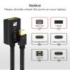IVANKY 4K Active Mini DisplayPort to HDMI Adapter, 4K@60Hz, Thunderbolt 1&2 to HDMI [0.24m/0.65FT, Super Slim] Mini DP to HDMI Adapter for MacBook Air/Pro, Surface Pro/Dock/Book, Monitor, Projector view 2