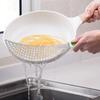 Cabilock 14.56 Inch Pan Strainer with Handle Kitchen Pot Drainer Water Filter Separator for Pasta Vegetable Rice Food Straining Fits Most Pots view 2