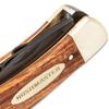 Bushmaster Classic Whittlers Pocket Knife | Folding Whittling Knife with 6 Wood Carving Blades | High Carbon Steel Detail, Gouge, Hook, V-Scorp & Chisel Tools | Hardwood Handle with Medallion view 4