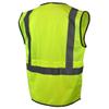 SV75B-2 Black Bottom Self-Extinguishing Surveyor Vest view 2