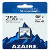 Everything But Stromboli 256GB SD Card Class 10 UHS-1 U3 Speed C10 V30 256G SDXC Memory Card for Compatible Camera, Computer, Video Camcorder Bundle with (1) SD & Micro Card Reader view 3