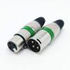 10pcs 3Pins XLR Connector Female with Male Connector 3pin Microphone Cable Connector view 1