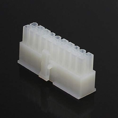 Davitu Electrical Equipments Supplies - 10pcs/lot 5557-R 5557 4.2 mm transparent Automotive wiring harness connector male 2-24 pin for PC/computer graphics card - (Color: 2x11)