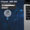 RIITOP NVMe to USB Docking Station, External M.2 PCI-e NVMe SSD to USB-C Reader Adapter for M.2 (M Key) SSD view 3