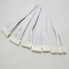 Davitu Electrical Equipments Supplies - 20Pcs PH 2.0mm 2/3/3/4/5/6/7/8/10P Plug Cable 10cm Length Female Connector Single-headed Red White Wire - (Color: 4P) view 2