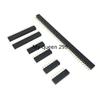 Davitu Electrical Equipments Supplies - 2.0mm single row female seat pin header 2.0 row mother 1 * 2P/3/4/5/6/7/8/9/10-40P straight insert plastic height 4.3MM - (Color: 11P) view 1
