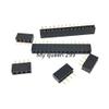 Davitu Electrical Equipments Supplies - 2.0mm single row female seat pin header 2.0 row mother 1 * 2P/3/4/5/6/7/8/9/10-40P straight insert plastic height 4.3MM - (Color: 11P) view 3