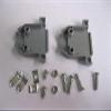 Davitu Electrical Equipments Supplies - 10 pcs D-Sub Hood Cover for 15 pin 2 Row DIP D-sub Use view 1