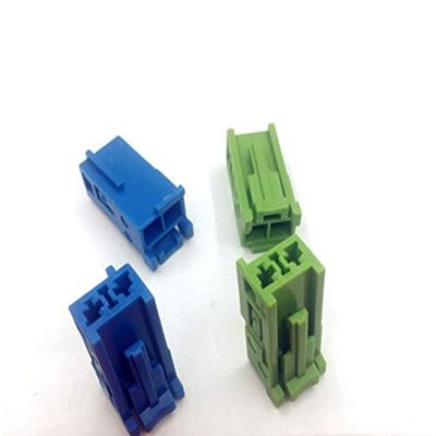 Davitu Electrical Equipments Supplies - 1 set C/E grade woofer plug 2p hole automotive wiring harness and subwoofer connector - (Color: blue with terminals)