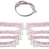Davitu Electrical Equipments Supplies - 10Pcs 20cm 2P 3P 4P 5P 6P 7P 8P 9P 10P 11P 12P Single XH2.54 Header AWG26 Red White Wire Cable - (Pins: 9P) view 1
