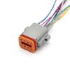 Davitu Electrical Equipments Supplies - 2019 Auto Car Waterproof Connector Male & Female Docking Terminal Wiring Harness Plug Connector DT04-2P to 12P / DT06-2S to 12S - (Pins: DT04-DT06-8P) view 4