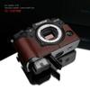 GARIZ Leather Camera Case for FUJIFILM X-T4 XS-CHXT4BR Brown view 2