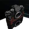GARIZ Leather Camera Case for FUJIFILM X-T4 XS-CHXT4BR Brown view 4