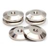 Chiloskit 25mm/ 1" Speaker Spike Pads Shoes Feet - Set of 4pcs (Sliver) view 1
