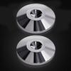 Chiloskit 25mm/ 1" Speaker Spike Pads Shoes Feet - Set of 4pcs (Sliver) view 2