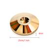 Chiloskit 25mm/ 1" Speaker Spike Pads Shoes Feet - Set of 4pcs (Sliver) view 4