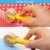 Blulu 1 Pcs Quilting Seam Roller, Sewing Seam Wallpaper Roller with Easy to Grip Handle for Quilting, Sewing, Print, Ink, Wallpaper, Home Decoration view 4