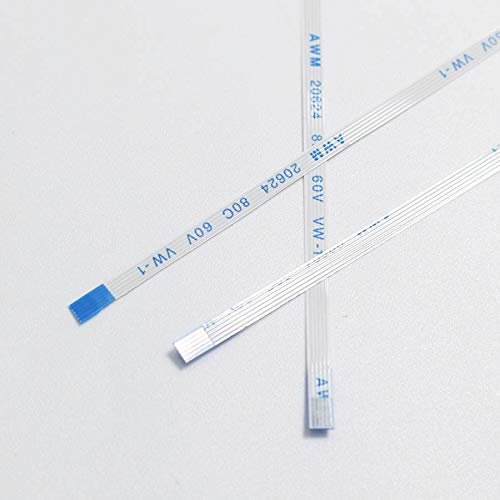 Davitu Electrical Equipments Supplies - 2pcs 5P /FFC FPC Flexible Flat Cable 0.5mm / 1.0mm Pitch 5Pin Type A/B Length 50mm 80mm 120mm 100mm 150mm 200mm - (Pins: 100mm 5P B, Insert Type: 1.0mm pitch)