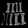 Davitu Electrical Equipments Supplies - 10pcs PH 2.0mm 10cm Wire Cable Double Connector 2P 3P 4P 5P 6P 7P 8P 9P 10P - (Color: 10cm 7P) view 1
