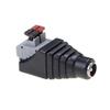 Davitu Electrical Equipments Supplies - LED Strips Security Camera Terminal Plug Connector Insulated Lighting Male Female For CCTV Wire Pressed DC Power Jack Adapter - (Color: Female Connector) view 1