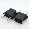 Universal US to EU Plug USA to Euro Europe Travel Wall AC Power Charger Outlet Adapter Converter 2 Round Socket Input Pin 5pcs view 1
