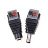 Davitu Electrical Equipments Supplies - Cable DC Power Security Camera Plug Connector Terminal Jack Adapter Electric Pressed Male Female For CCTV Lighting Insulated - (Color: Female Connector) view 3