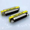 10pcs/lot D-SUB DB25 Serial Cable Extended Adapter 25 Pin DB25 Male to Male M/M minitype Changer Connector view 1