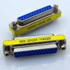 10pcs/lot D-SUB DB25 Serial Cable Extended Adapter 25 Pin DB25 Female to Female F/F minitype Changer Connector view 2