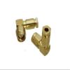 10PCS Connector SMA Male Plug Right Angle clamp RG316 RG174 LMR100 Cable view 1
