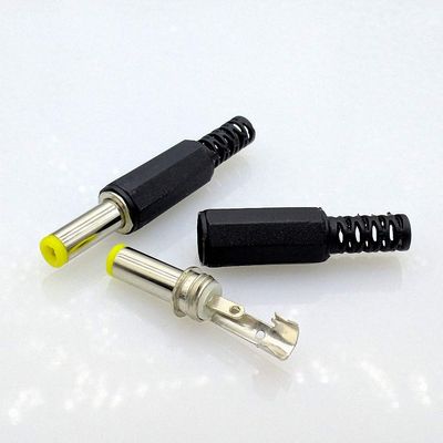 10pcs/lot DC 5.5x2.5mm 5.52.5MM Power Cable Male Plug Connector Adapter Plastic DC Plug