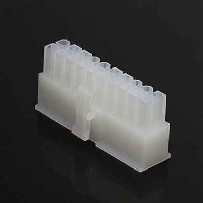 Davitu Electrical Equipments Supplies - 10pcs/lot 5557-R 5557 4.2 mm transparent Automotive wiring harness connector male 2-24 pin for PC/computer graphics card - (Color: 2x10)