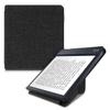 kwmobile Origami Case Compatible with Kobo Libra H2O - Slim Fabric Cover - Dark Grey view 1