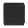 kwmobile Origami Case Compatible with Kobo Libra H2O - Slim Fabric Cover - Dark Grey view 4