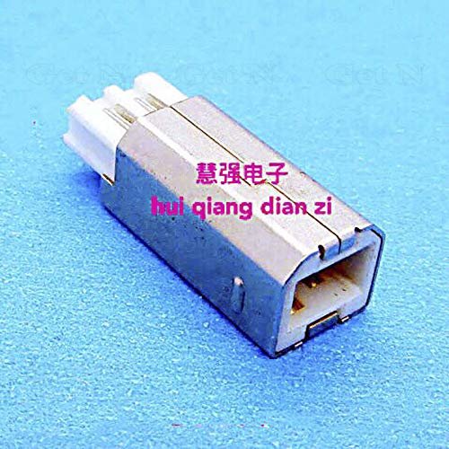 Davitu Electrical Equipments Supplies - 20pcs/lot Welded-on Type B USB Plug Male Connector Integrated Enironment-friendly