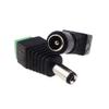 Davitu Electrical Equipments Supplies - 10pcs Joint connector DC male or female 2.1 * 5.5mm for led strip light CCT camera to power adapter high qulity long life TR - (Color: 10pcs Male) view 1
