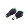 Davitu Electrical Equipments Supplies - 10pcs Joint connector DC male or female 2.1 * 5.5mm for led strip light CCT camera to power adapter high qulity long life TR - (Color: 10pcs Male) view 2