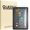 [2 Pack] TDA Amazon Fire HD 8 / Fire HD 8 Plus Glass Screen Protector (2020 Released, 10th Generation) Tempered Glass Film for Amazon Fire HD 8 / Fire HD 8 Plus/Fire HD 8 Kid Tablet [Crystal Clear] view 1