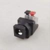 Connector and Terminal 5.5X 2.1mm CCTV DC Power Female Push Type Spring Terminal Quick Connector Camera view 1
