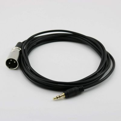 Connector and Terminal 10FT 3.5mm Stereo Male to XLR 3 Pin Male Shielded Microphone Connector Cable