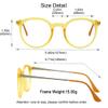Blue Light Blocking Glasses, Anti Eyestrain, TV Glasses for Women, Anti Glare view 4