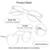 Blue Light Blocking Glasses, Anti Eyestrain, TV Glasses for Women Men, Anti Glare view 3